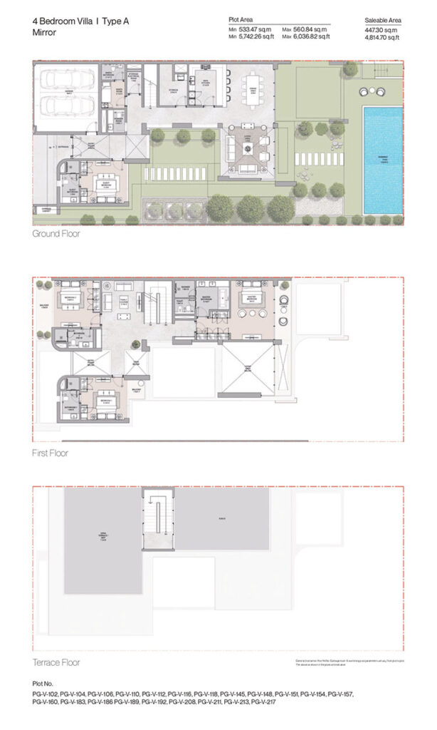 Sobha Siniya Island Floor Plan